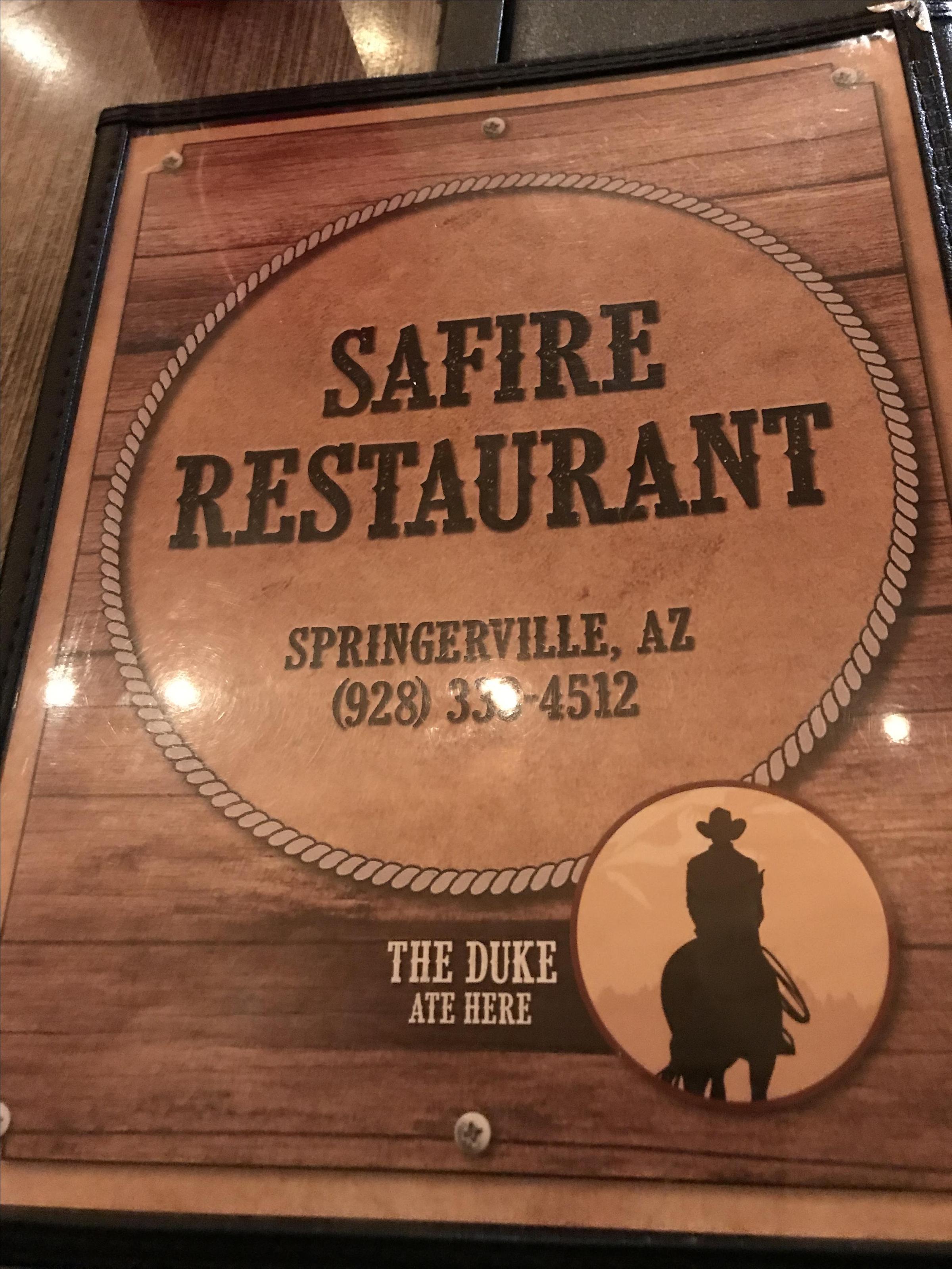 Pet Friendly Safire Restaurant & Lounge