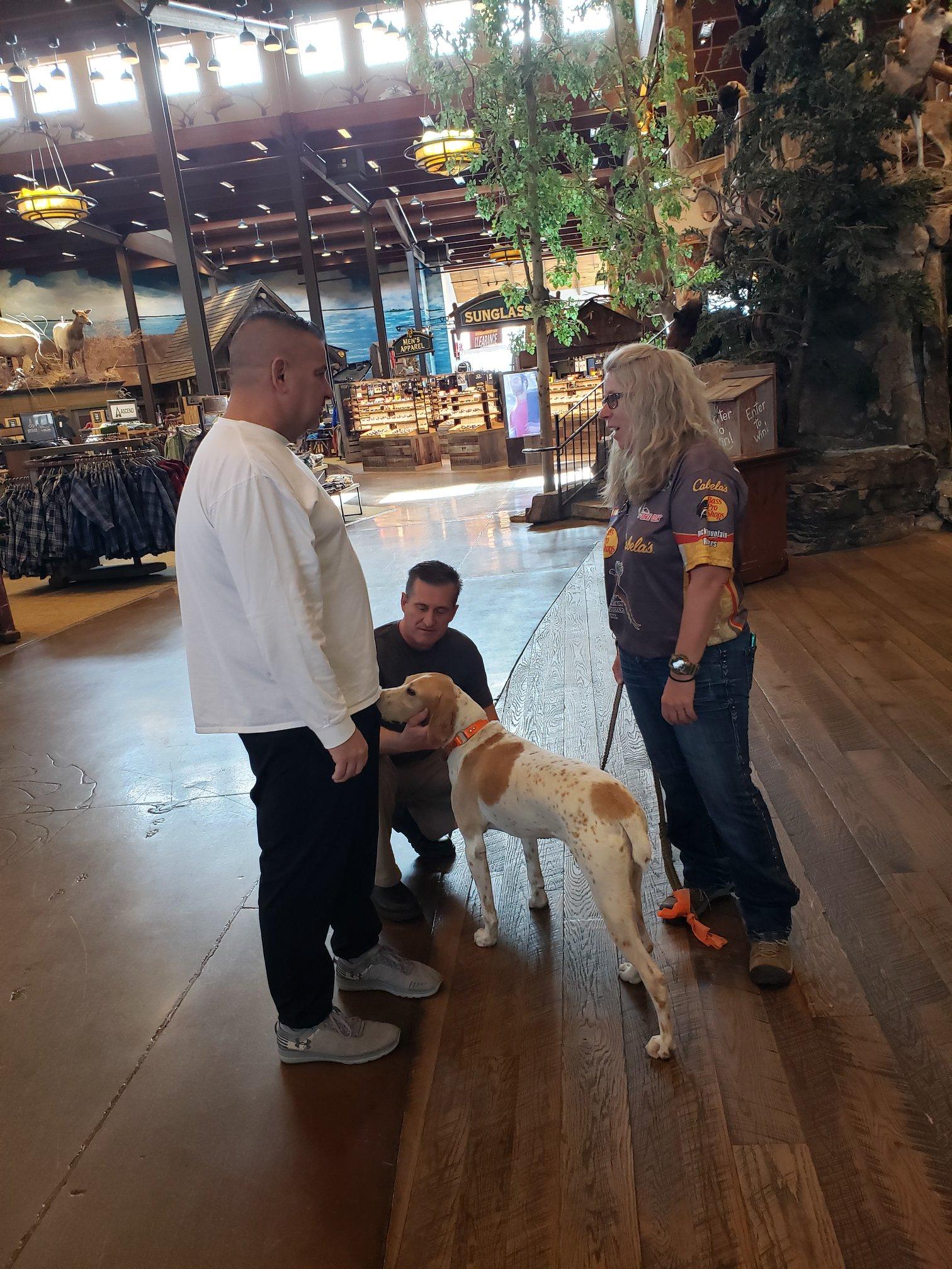 are dogs allowed at bass pro