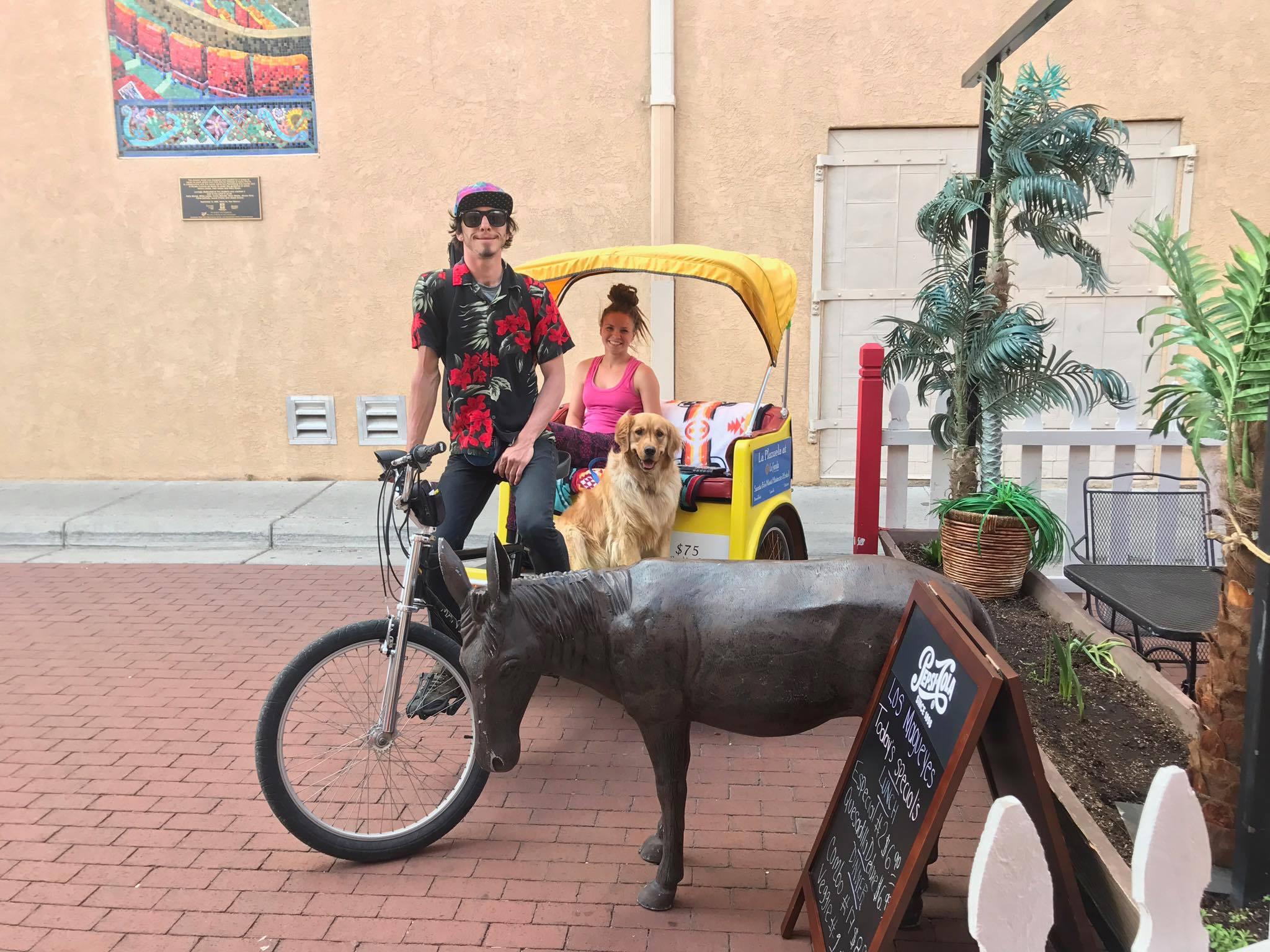 Pet Friendly Santa Fe Pedicabs