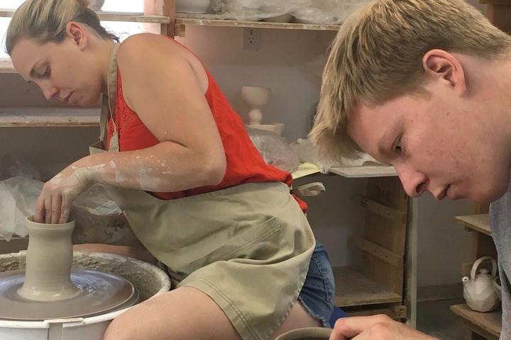 Pet Friendly Play With Clay at a Pottery Studio