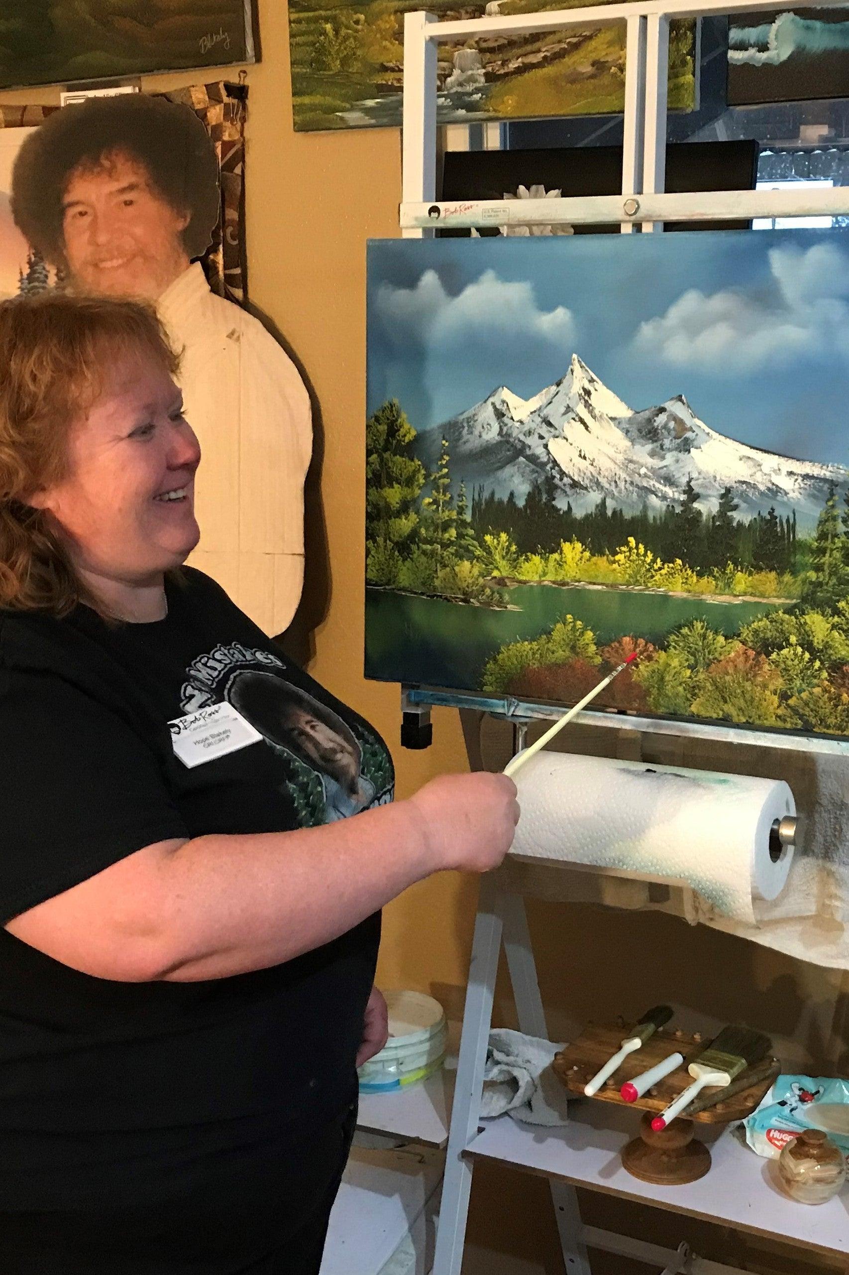 Pet Friendly Painting Bob Ross Style with a CRI