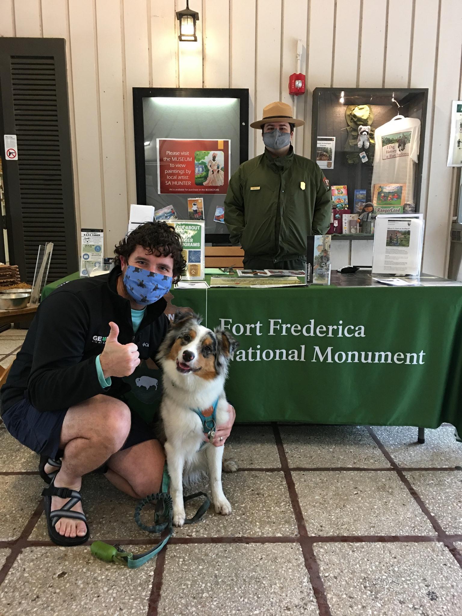 Pet Friendly Fort Frederica National Monument