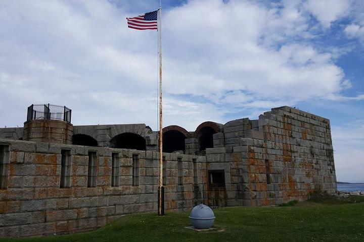 Pet Friendly Fort Popham State Historic Site