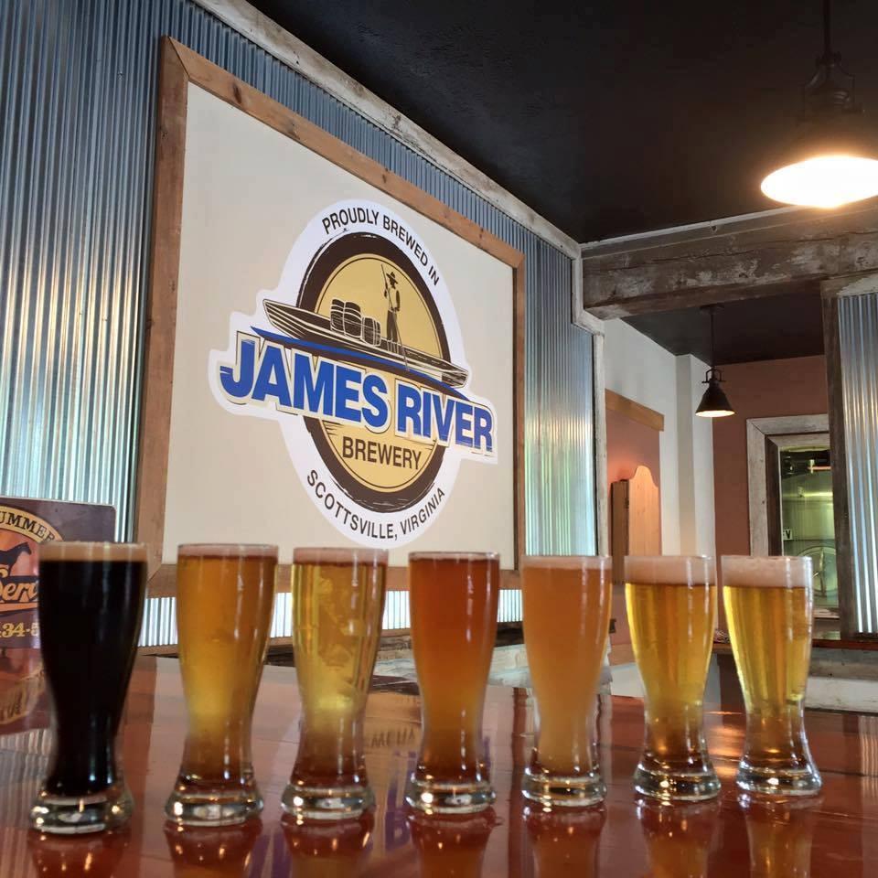 Pet Friendly James River Brewery