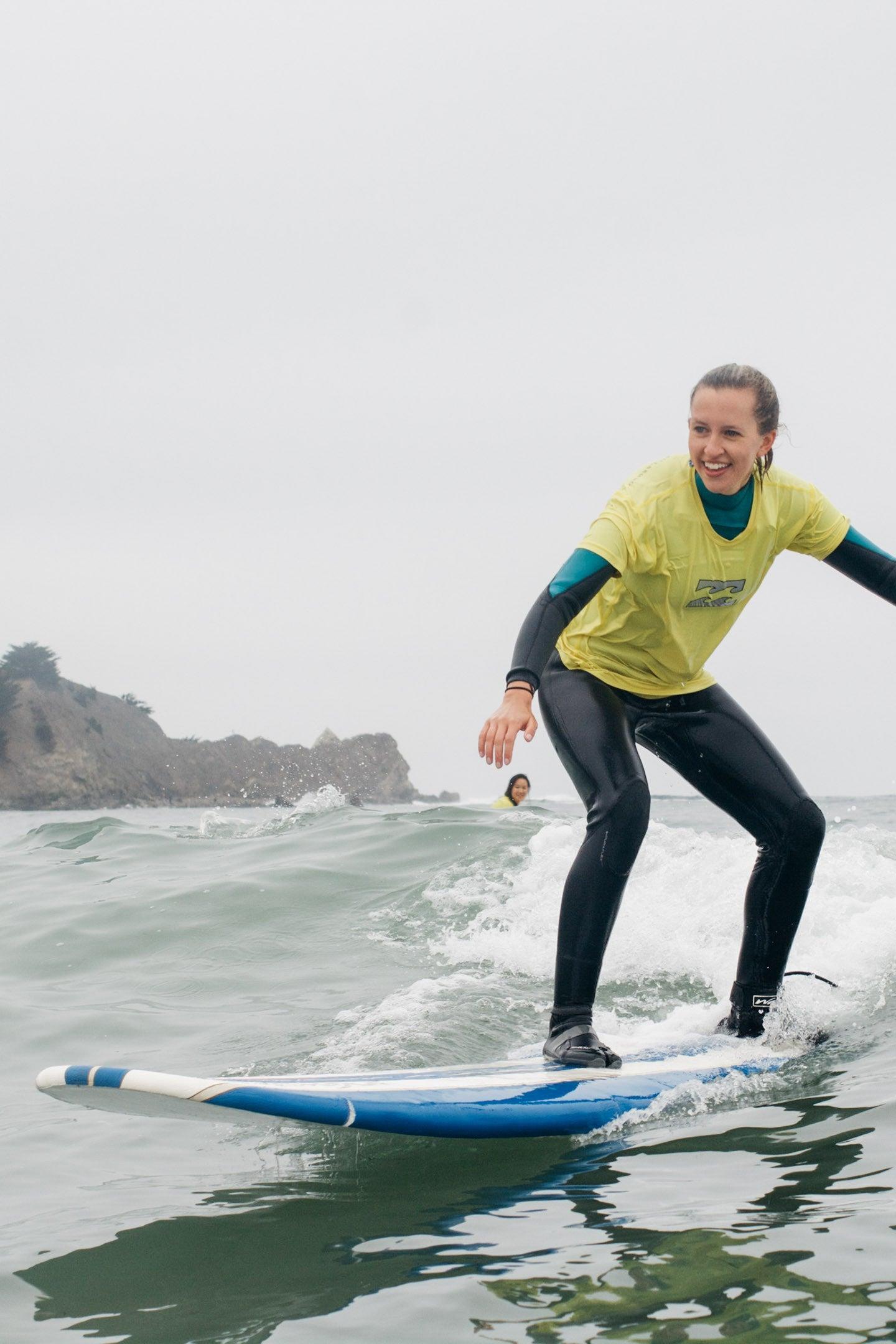 Pet Friendly Beginner Surf Lesson in San Francisco