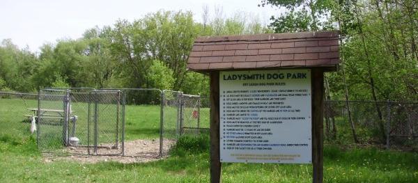 Picture of Ladysmith Wisconsin Off Leash Dog Park, a dog friendly attraction in Ladysmith. Picture of Ladysmith Wisconsin Off Leash Dog Park, a dog friendly attraction in Ladysmith.