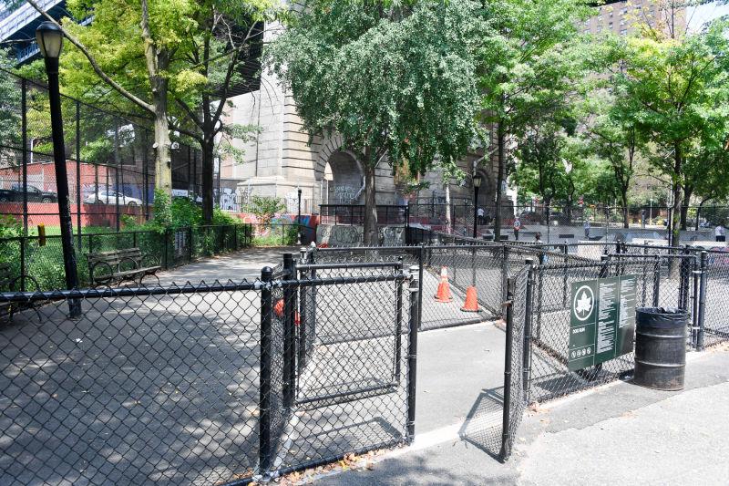 Pet Friendly Coleman Oval Dog Run at Coleman Playground