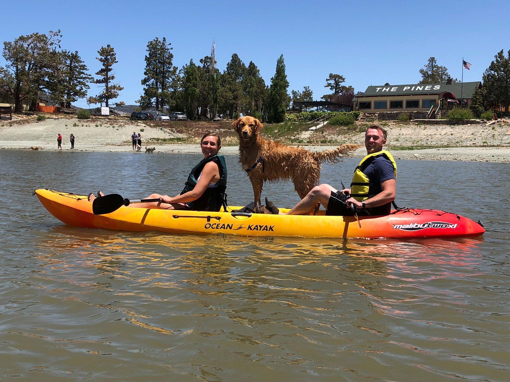 Pet Friendly Big Bear Kayaks in Boulder Bay