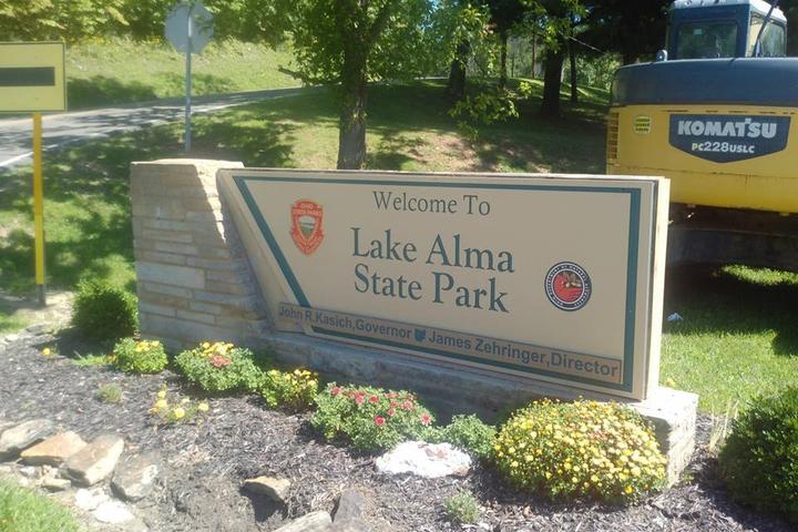 Pet Friendly Dog Park with Swim Area at Lake Alma State Park
