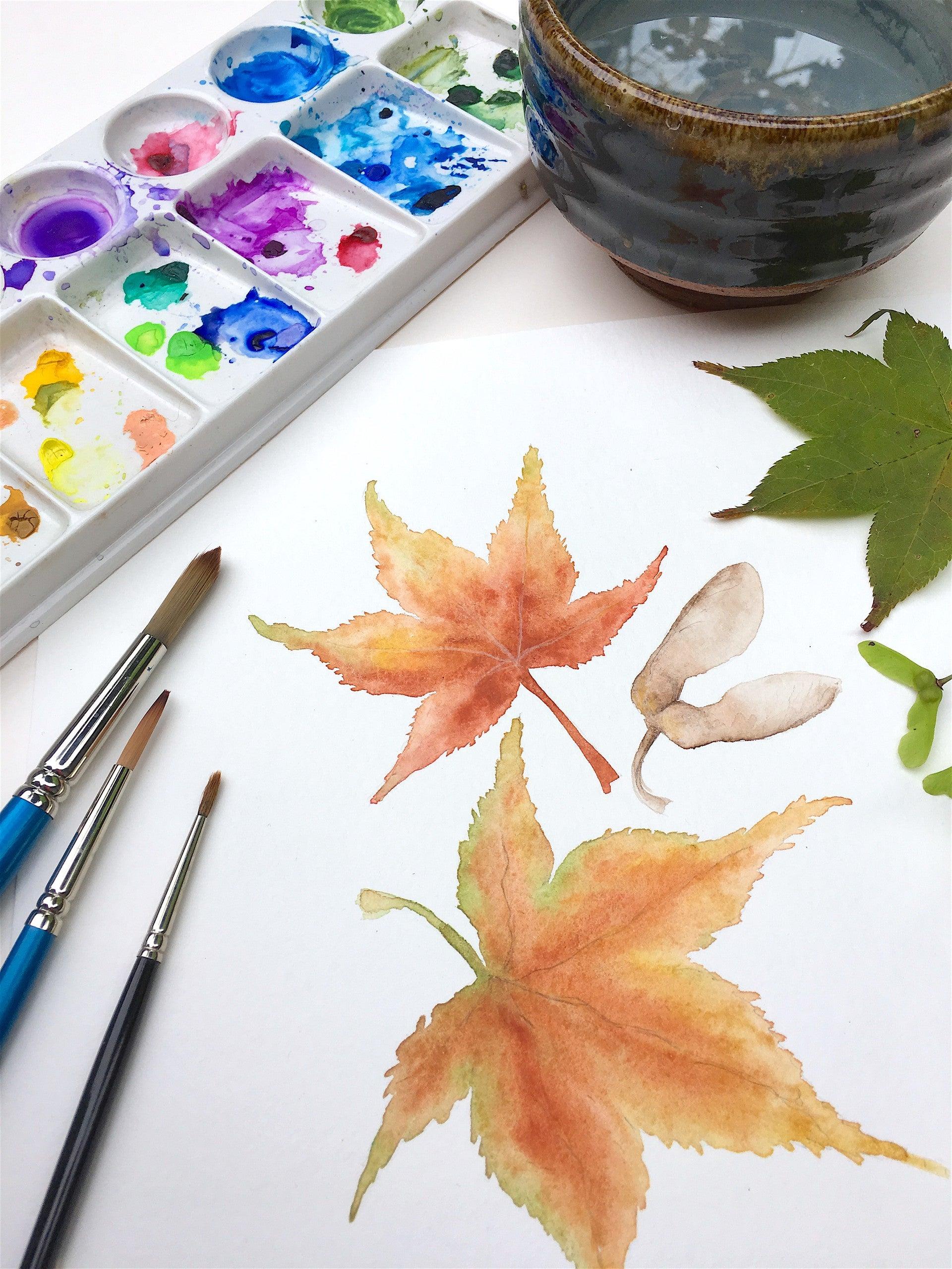 Pet Friendly Paint a Botanical Watercolor