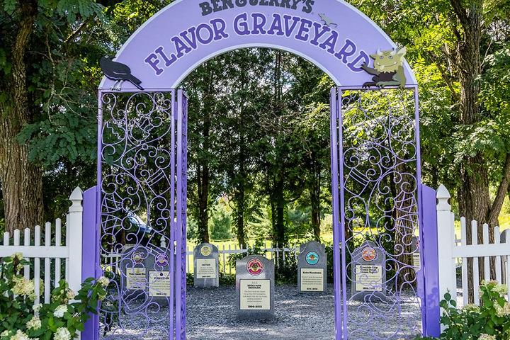 Pet Friendly Ben & Jerry's Flavor Graveyard Tour