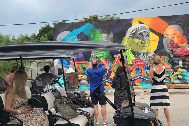 Pet Friendly Unique Wynwood Graffiti Golf Cart Tour