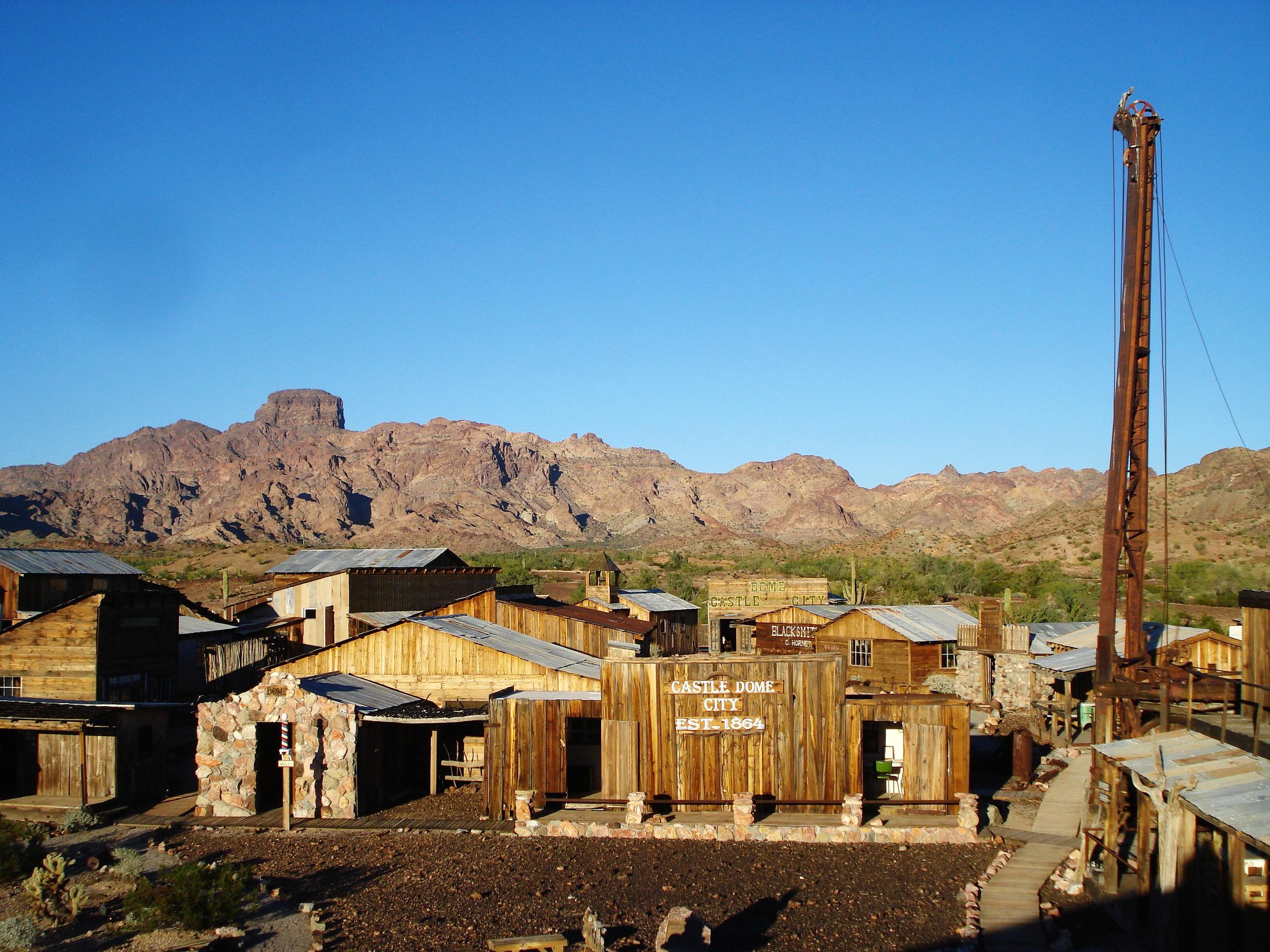 Pet Friendly Castle Dome Mine Museum