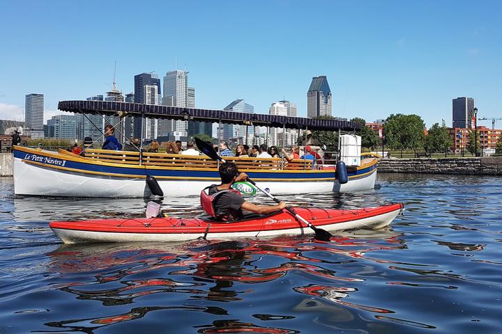 Pet Friendly Canal Kayak Tour to Old Montreal