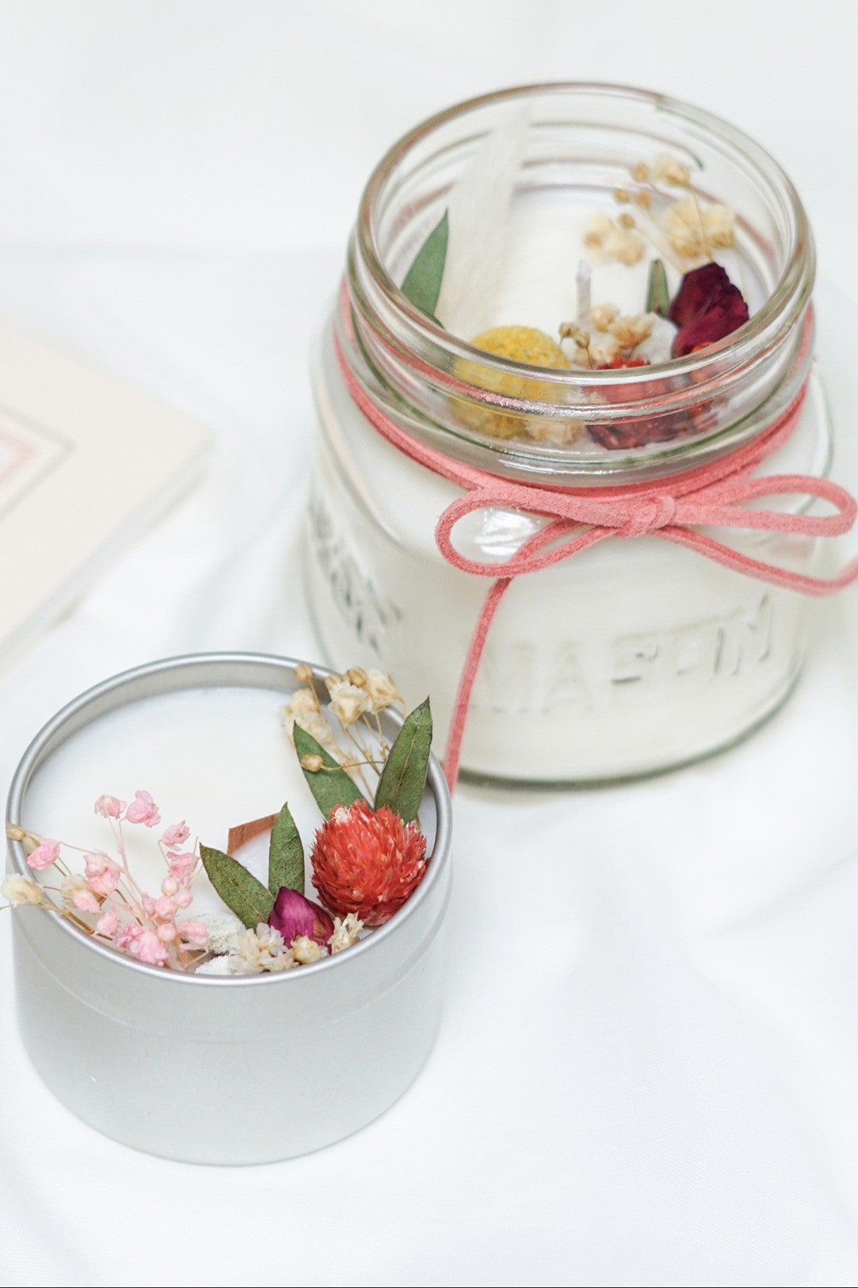 Pet Friendly Dried Flower Candle Making Workshop