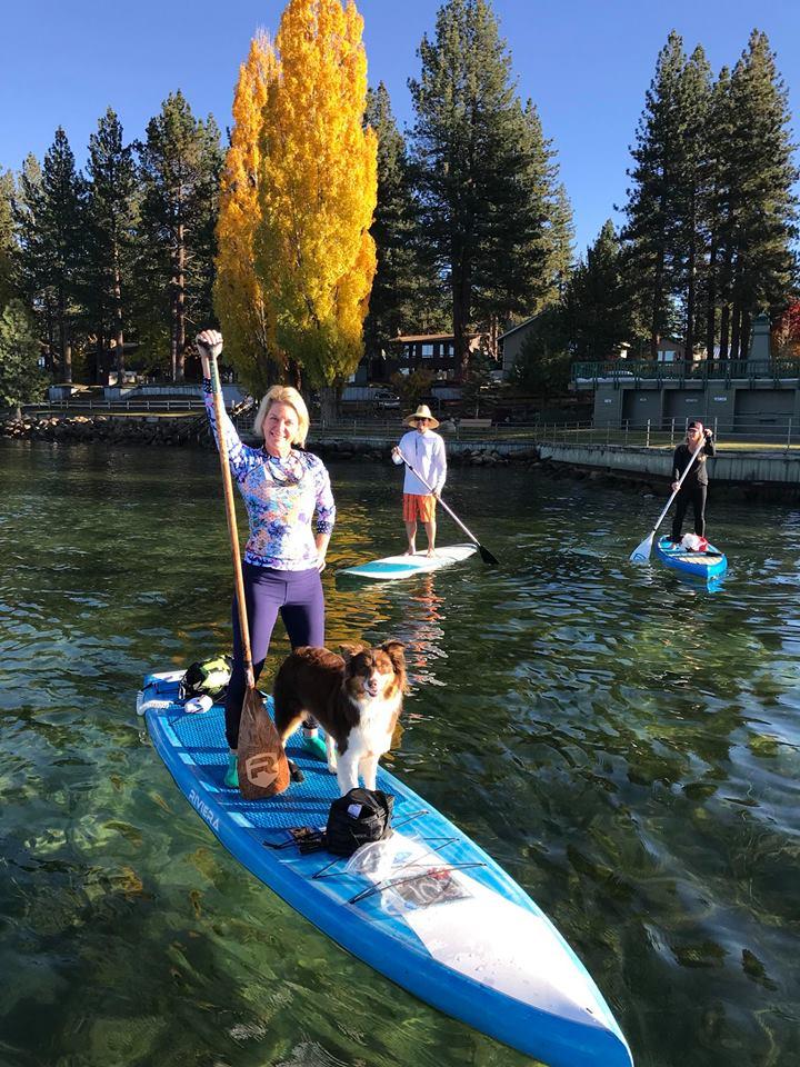 Pet Friendly South Tahoe Standup Paddle