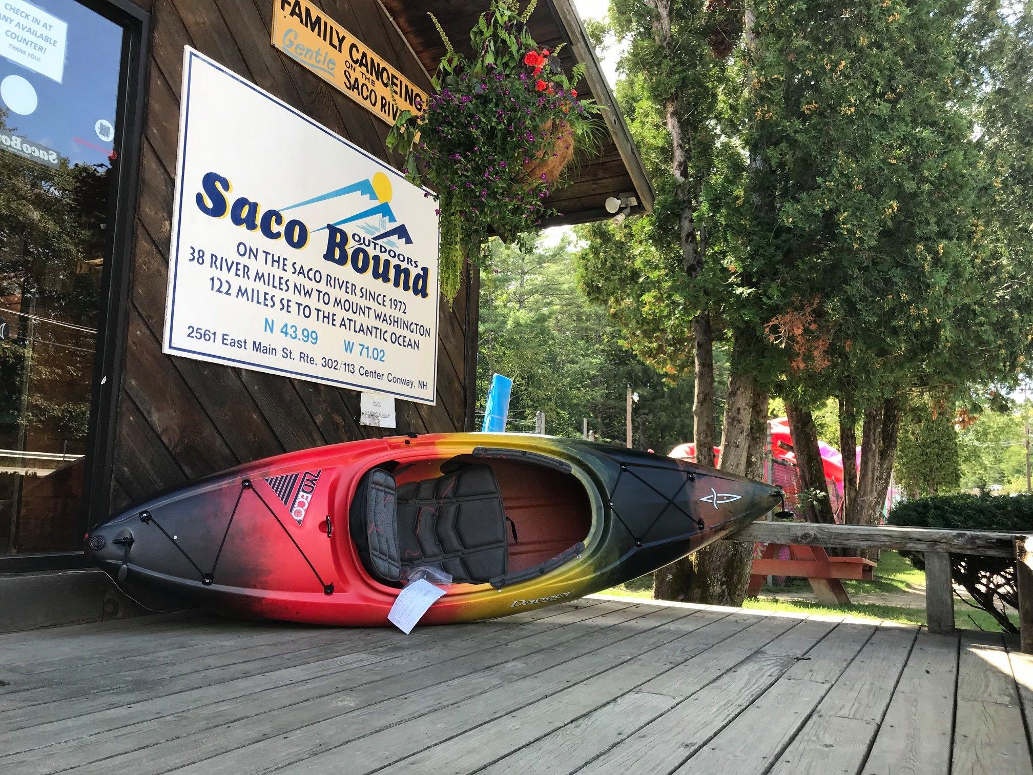 Pet Friendly Saco Bound Canoe & Kayak