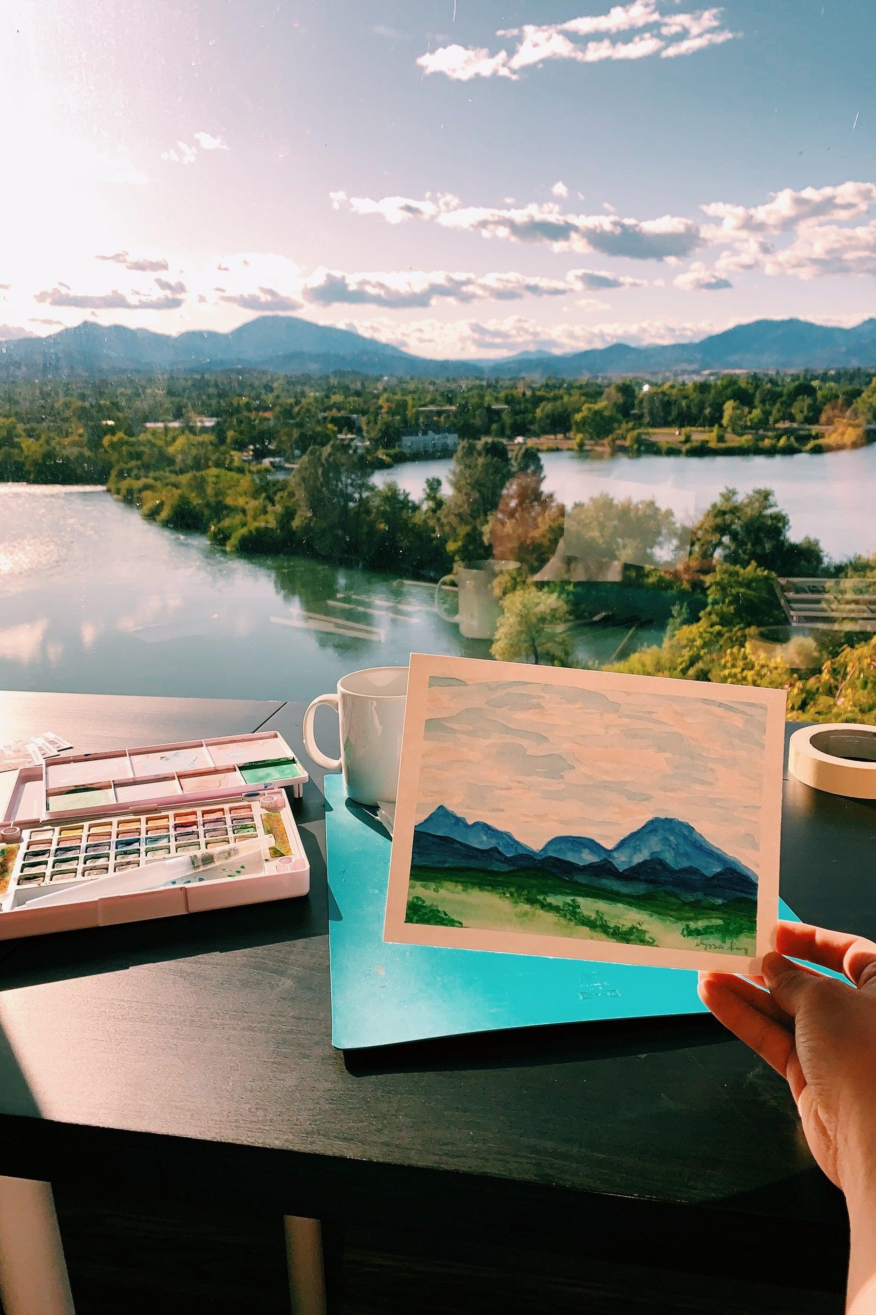 Pet Friendly Paint Redding Fun, Easy with Stunning Views
