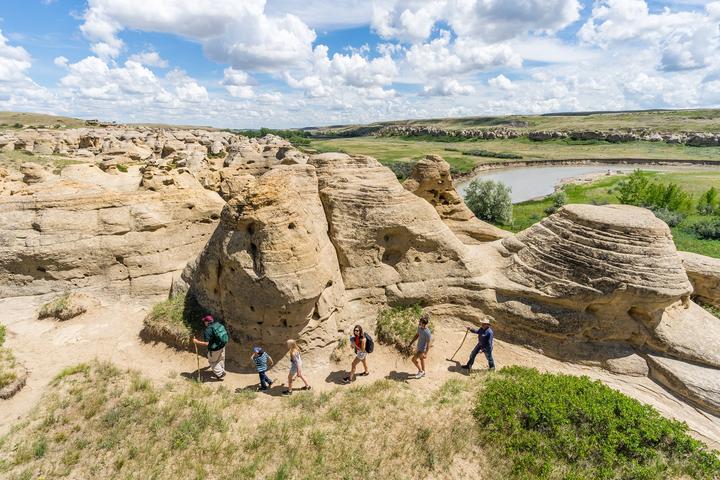 Pet Friendly Writing-on-Stone Provincial Park