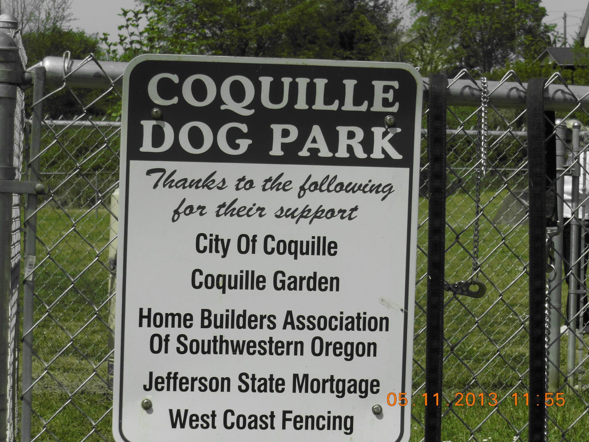 Pet Friendly Coquille Dog Park at Fifth St Park