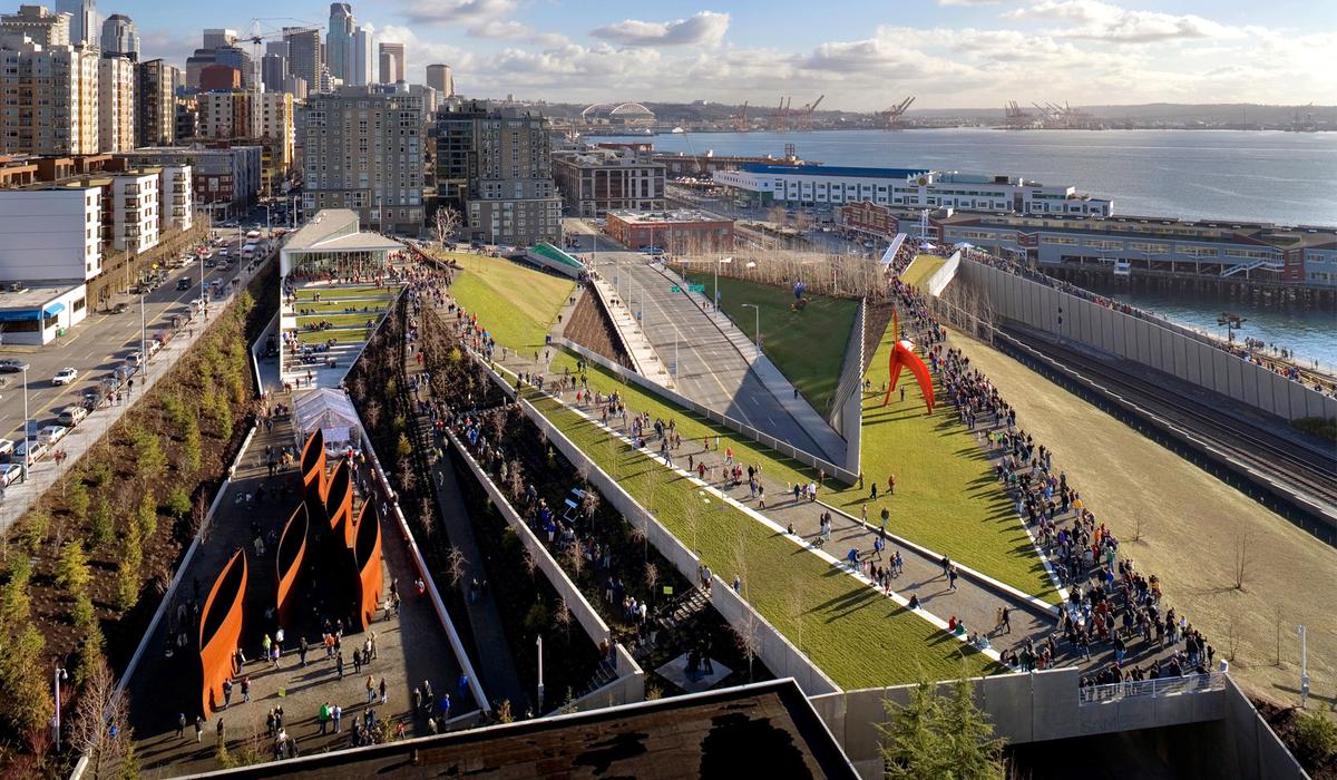 Olympic Sculpture Park Map Olympic Sculpture Park