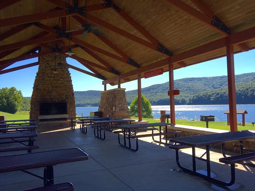 Pet Friendly Lake Fort Smith State Park