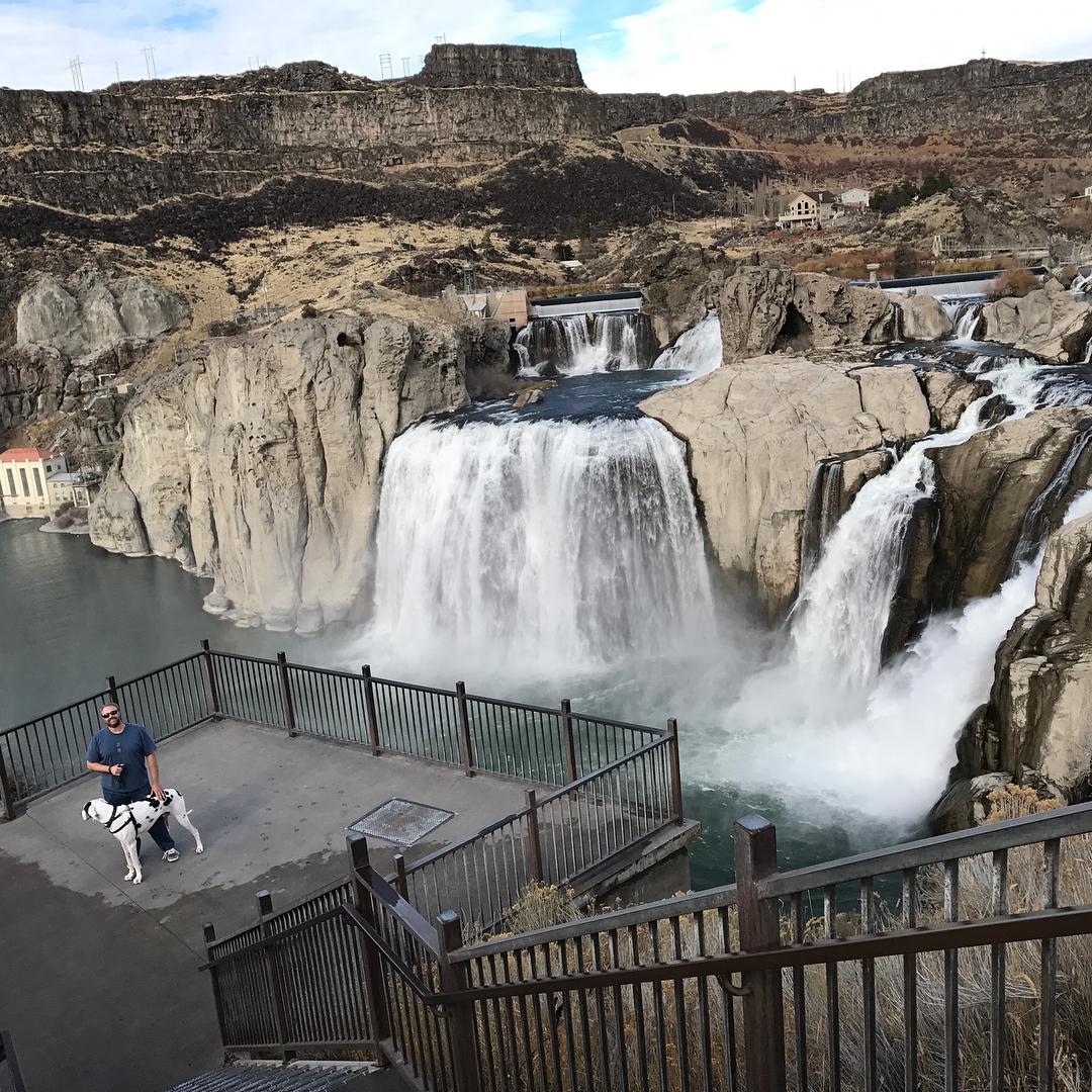 are dogs allowed at shoshone falls