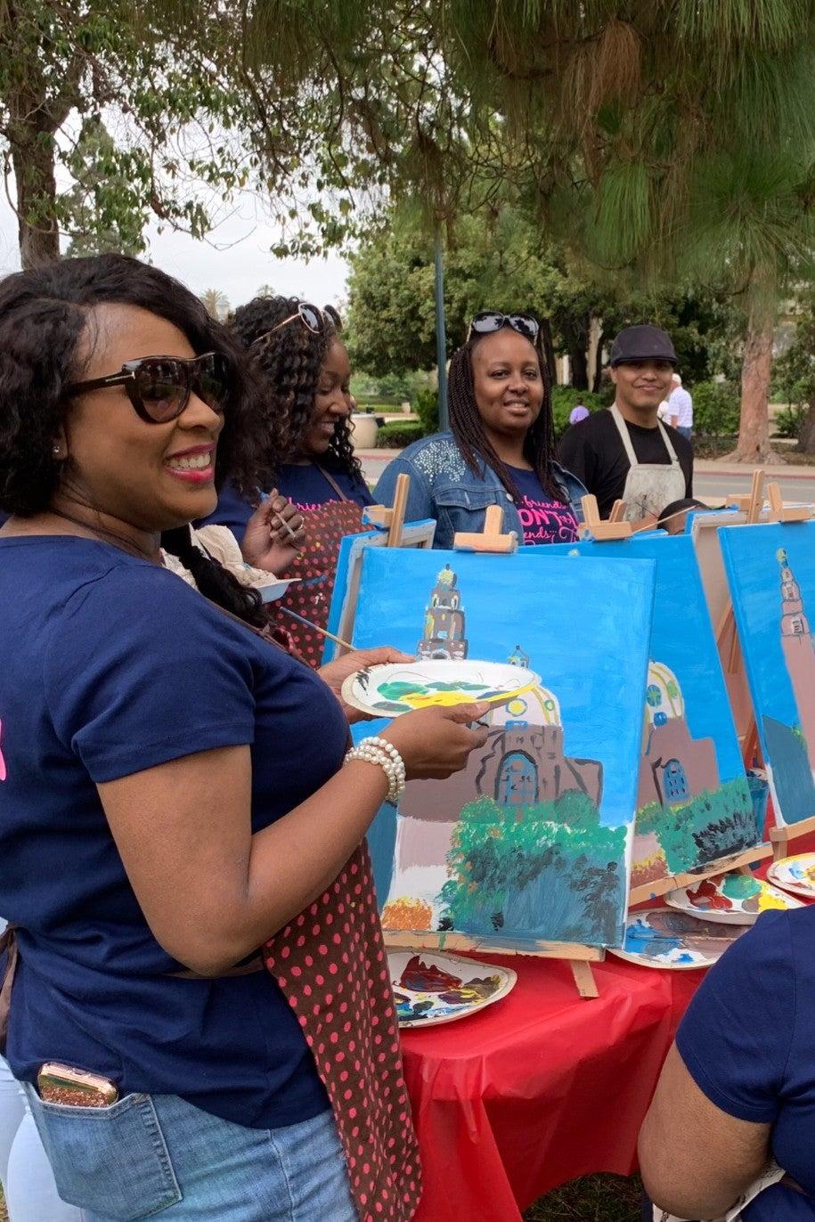 Pet Friendly Painting at Balboa Park- Two Hours