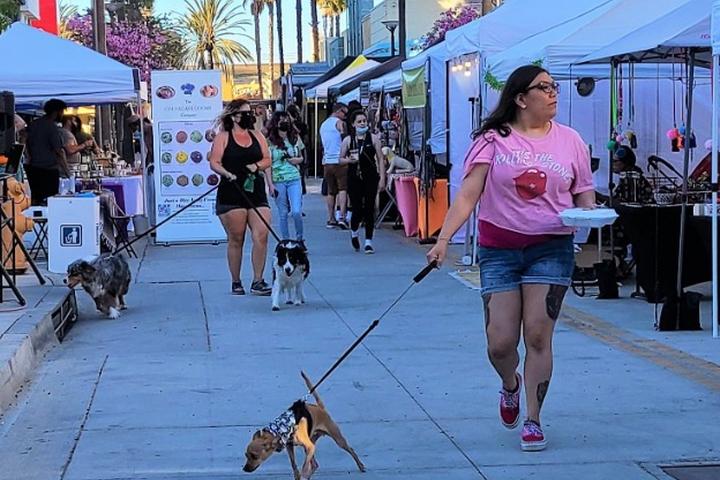 Pet Friendly Thursday Weekend Night Market in Long Beach