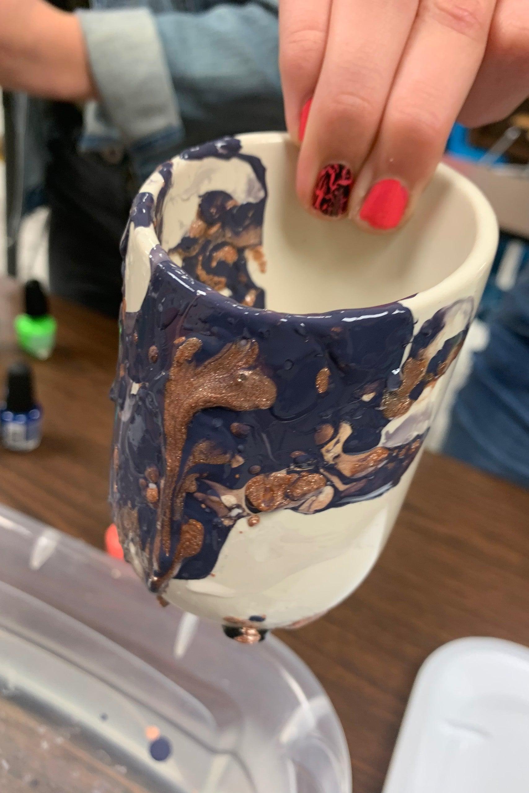 Pet Friendly Pour Painting Coffee Mugs