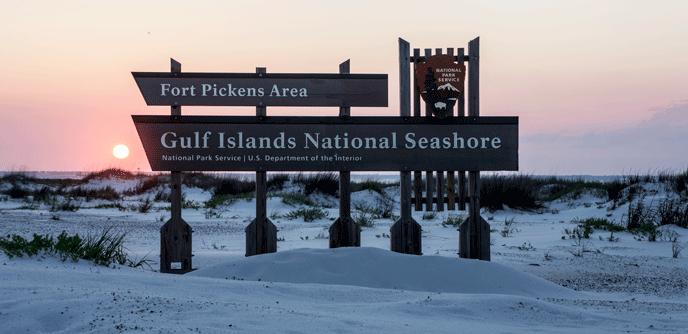 are dogs allowed at fort pickens