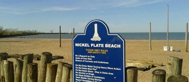 Picture of Nickle Plate Beach, a dog friendly attraction in Huron. Picture of Nickle Plate Beach, a dog friendly attraction in Huron.