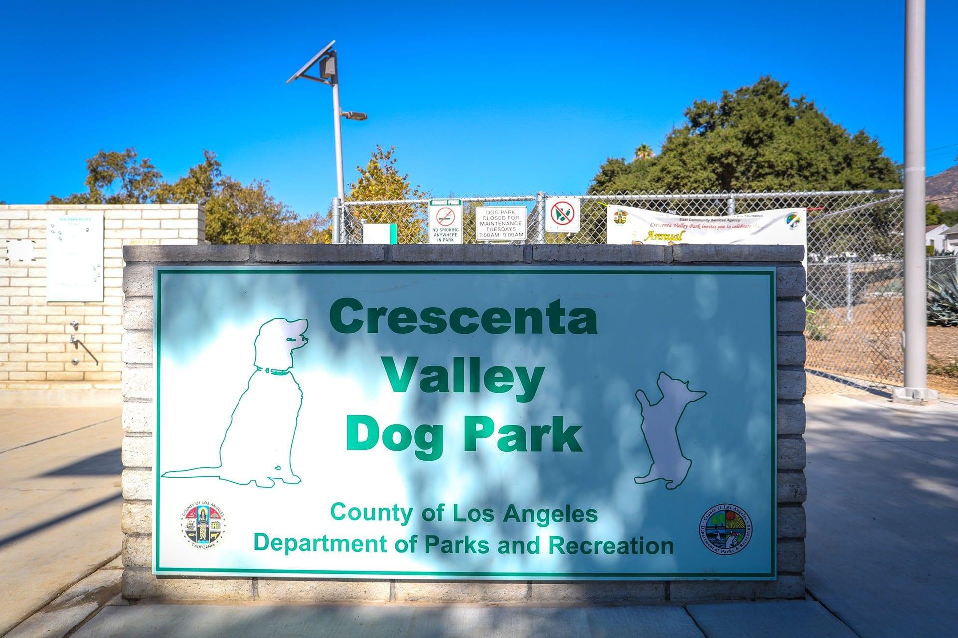 Pet Friendly Dog Park at Crescenta Valley Community Regional Park
