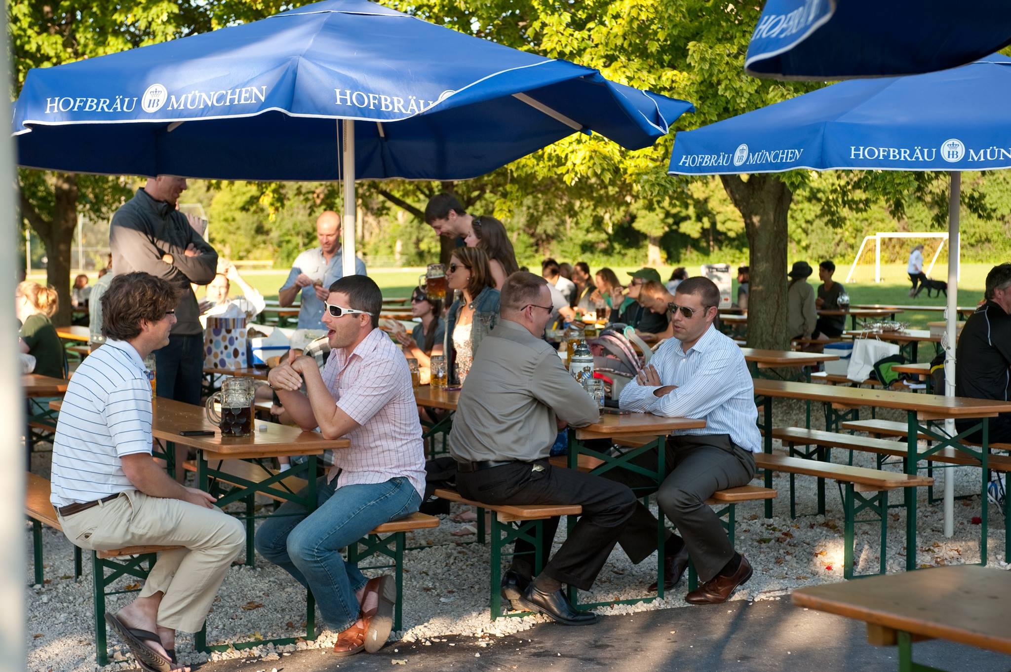 are dogs allowed at estabrook beer garden