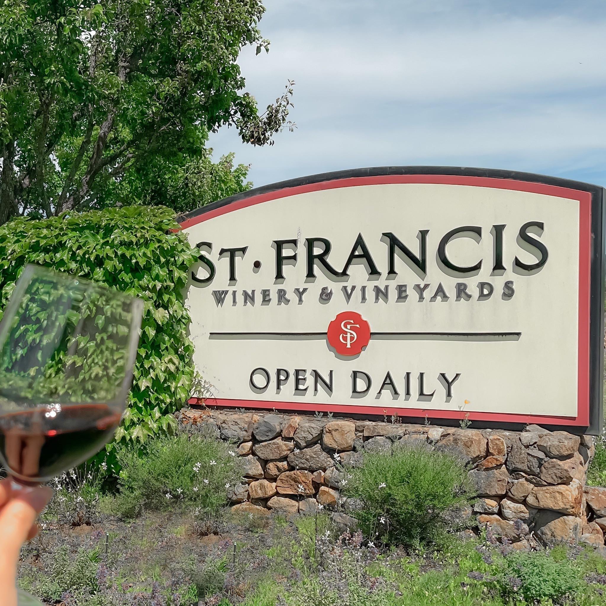 Pet Friendly St. Francis Winery & Vineyards