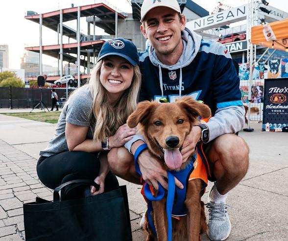 Pet Friendly Titans & Tails Tito's Dog Day