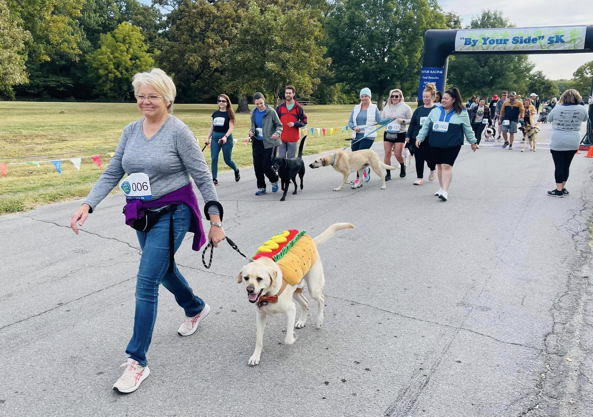 Pet Friendly Tulsa Dog Run: By Your Side 5k & 1-Mile