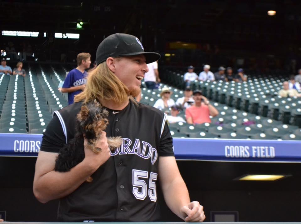 Rockies Fans Bring Furry Friends For Annual 'Bark At The Park' Event - CBS  Colorado