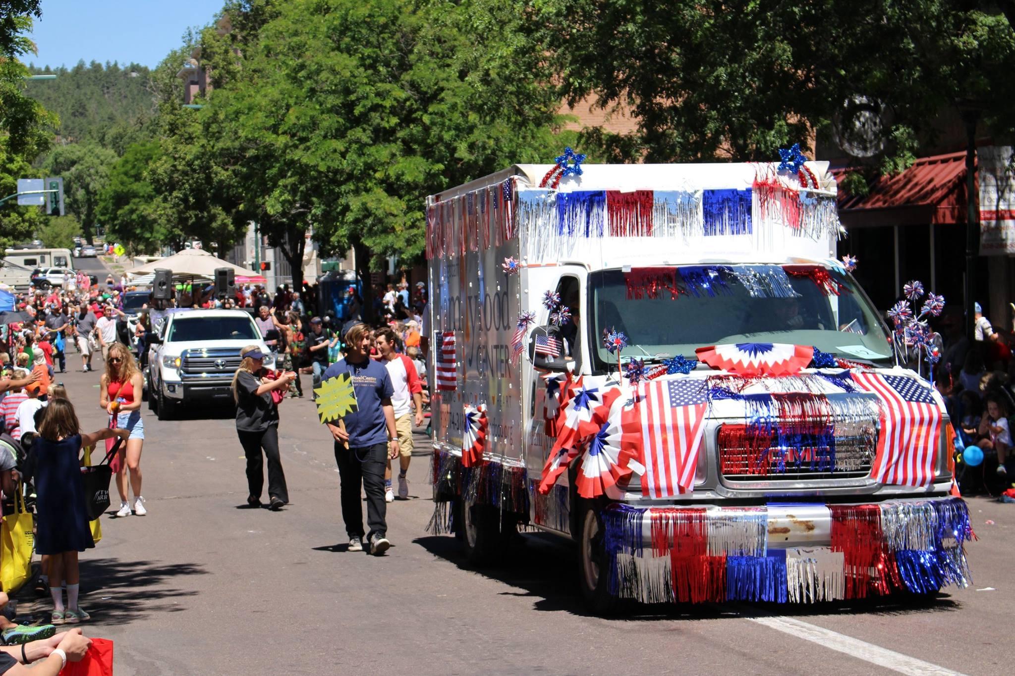 BringFido to Greater Flagstaff Chamber of Commerce 4th of July Parade