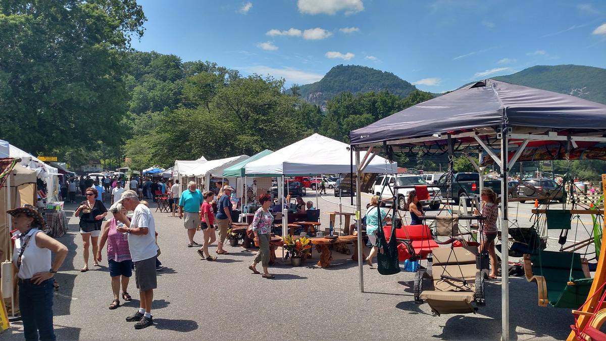 Lake Lure Arts and Crafts Festival