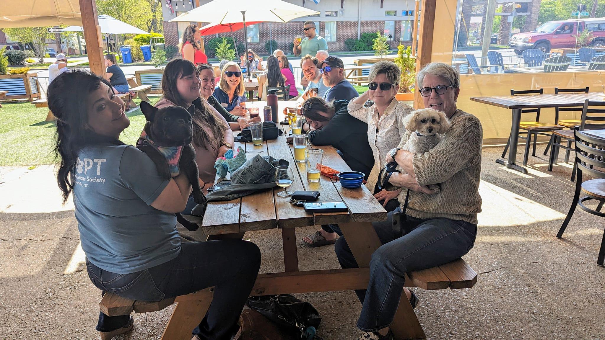 Pet Friendly Paws for a Purpose at Blue Ridge Beer Garden