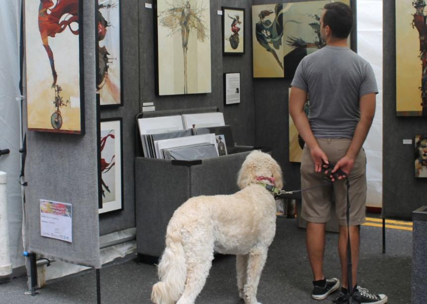 Pet Friendly Annual Boulder Fine Art Street Festival at Twenty Ninth Street