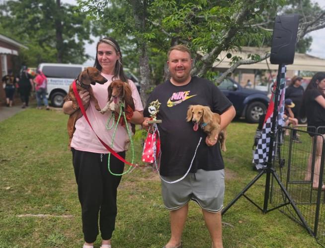 Annual Georgia Strawberry Festival Weenie Dog Race