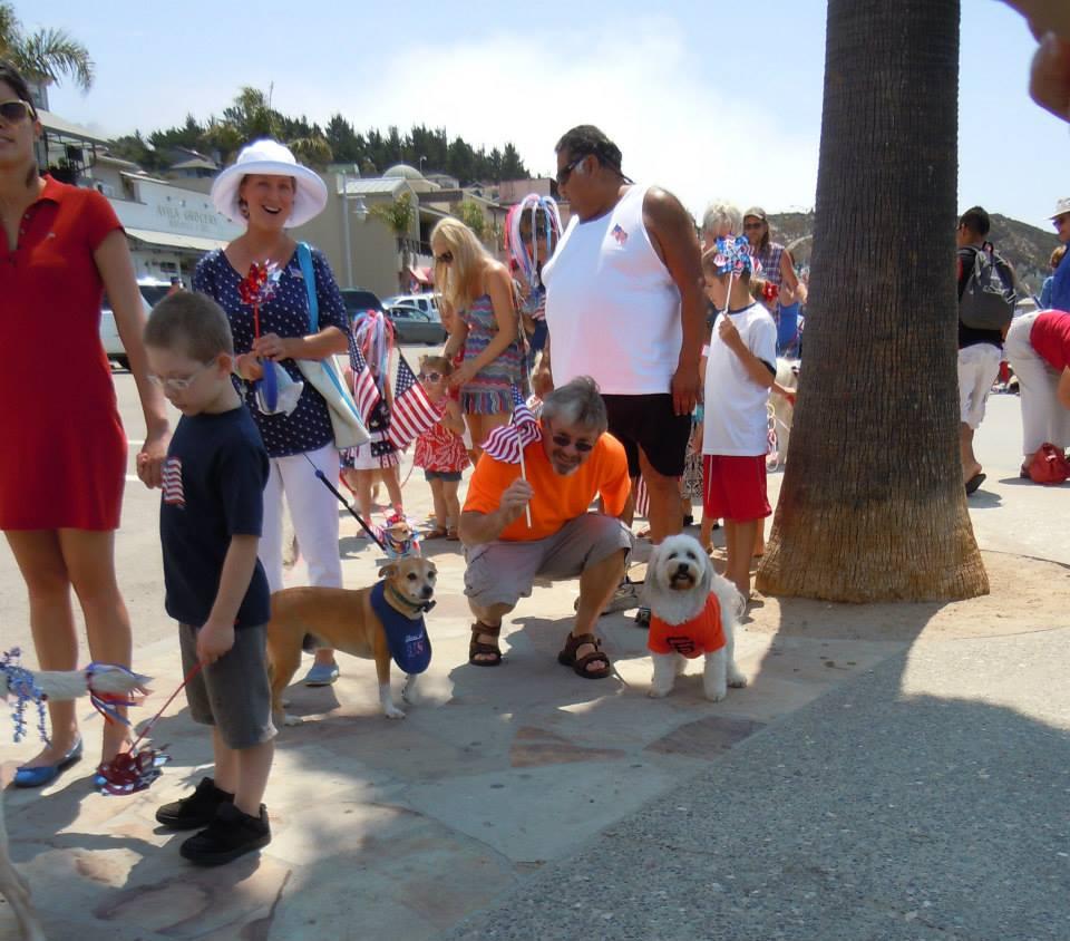 Pet Friendly Avila Beach 4th of July Doggie Parade