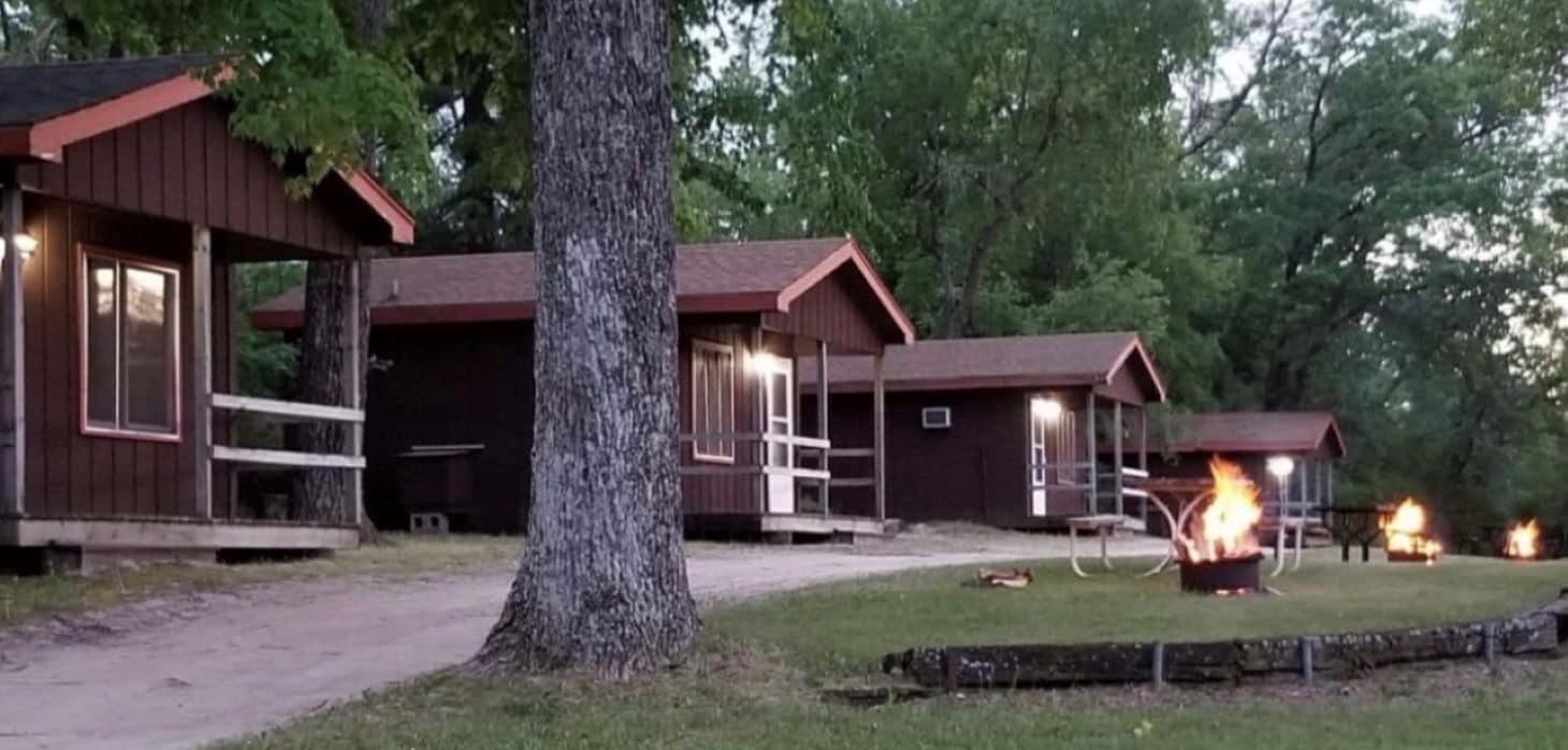 Pet Friendly Dells Camping Resort Cabin2