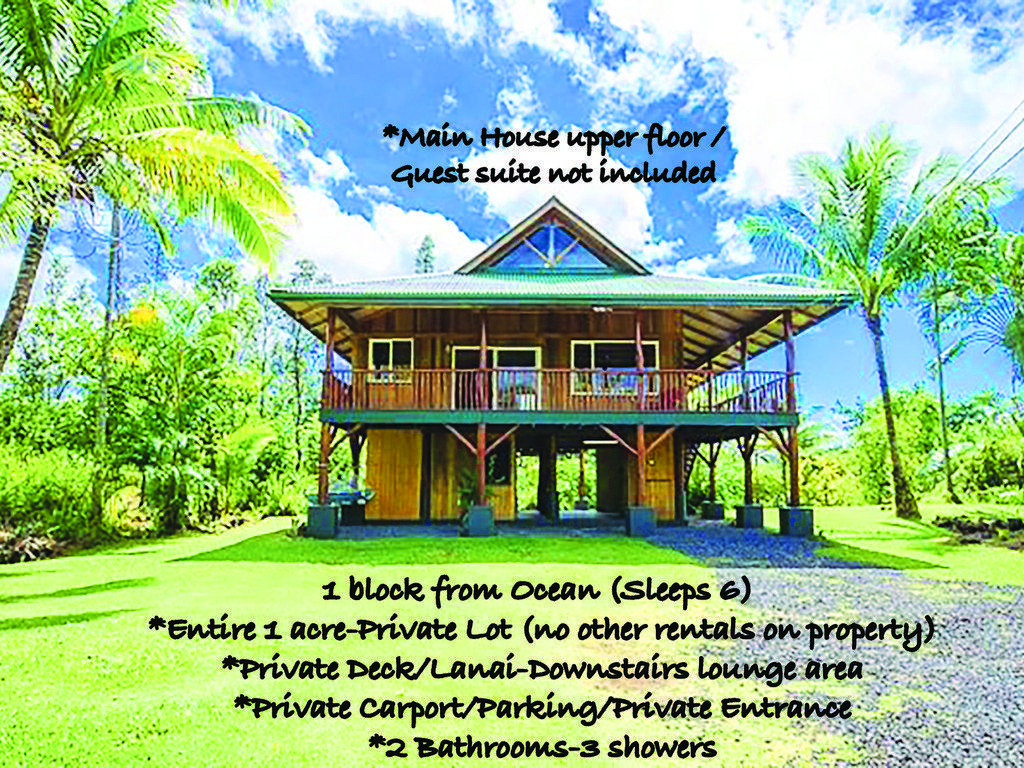 Pet Friendly VRBO Keaau
