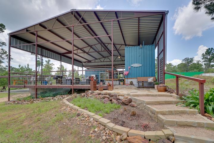 Pet Friendly Bastrop Container Home Near Hiking