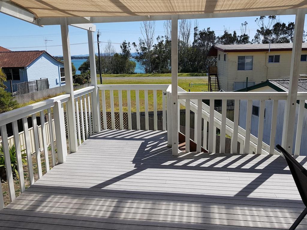 Pet Friendly Elevated House with Sea Breezes