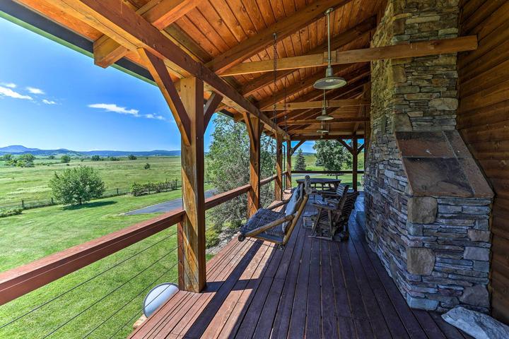 Pet Friendly Spearfish Home on 40 Acres With Private Lake