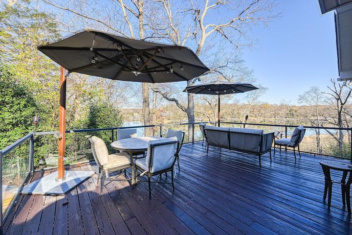 Pet Friendly Serene Riverfront Home with Deck & Fireplace